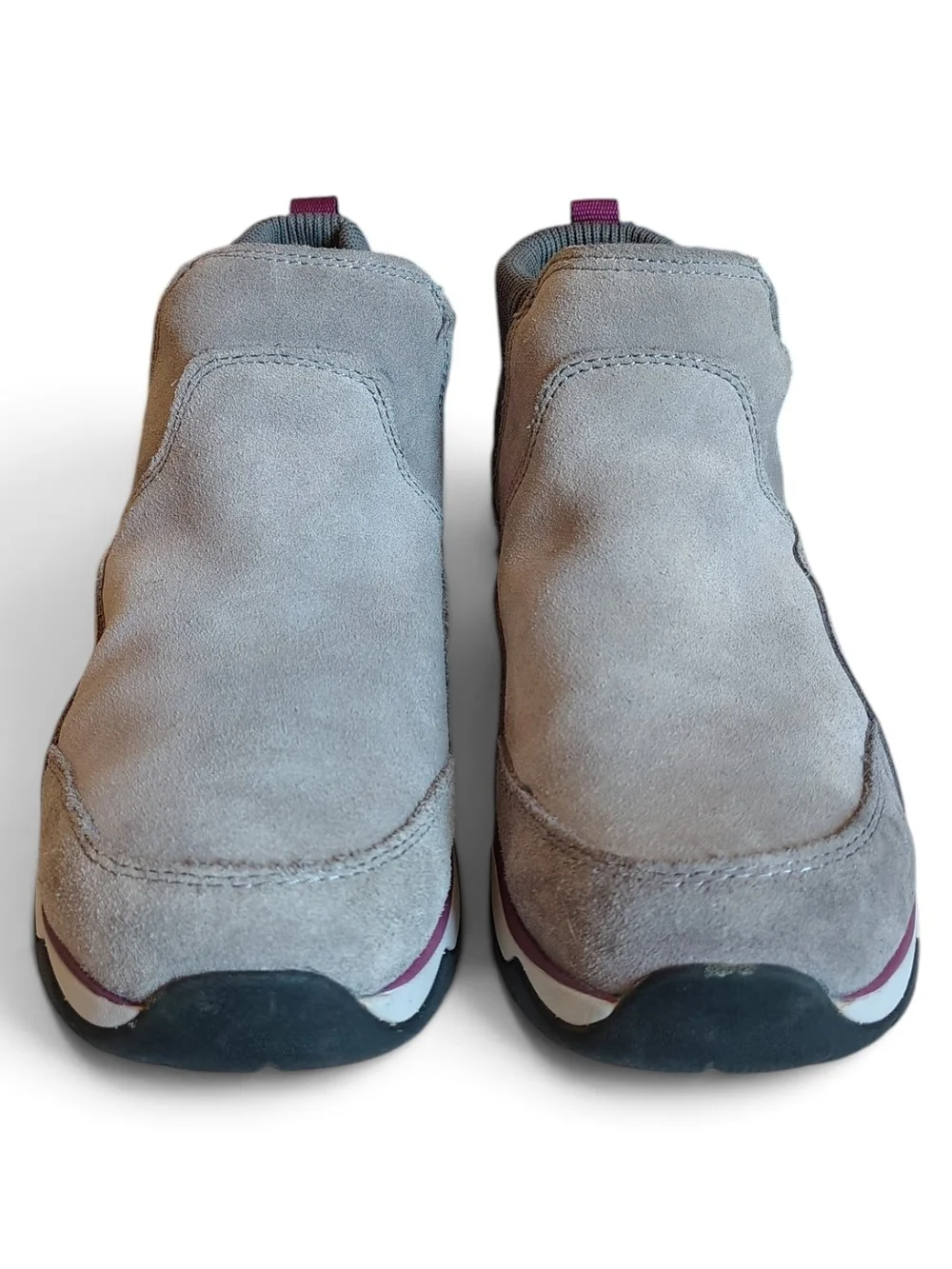 LL Bean TEK 2.5 Vertigrip Women Snow Sneaker Boots Suede Pull On Waterproof Sz 6